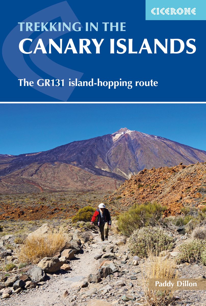 Trekking in the canary islands book cover